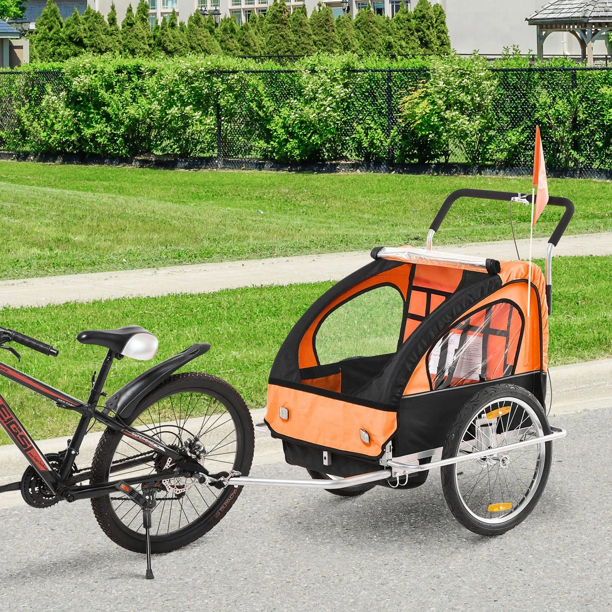 Convertible bike cheap stroller