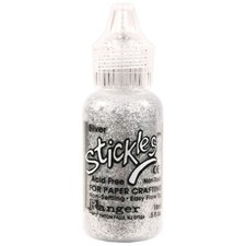 Ranger Stickles Glitter Glue 0.5oz - Silver