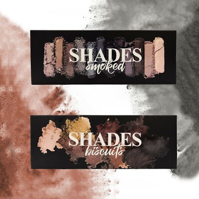 FACE COMPLEX SHADES PALETTE 12 LIDSCHATTEN MAKE UP INTENSIVE FARBEN ULTRAPIGMENTIERT