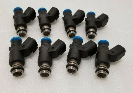 Set of 8 Fuel Injectors 12613412 for GMC 2500 6.0L Silverado Sierra 2010-13 6.6L - Image 4 of 4