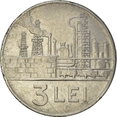 Romanian Coin 3 Lei | Romania | 1966 | eBay