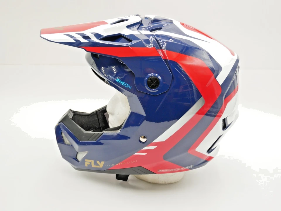 CASCO FLY RACING FORMULA CP KRYPTON ROJO/BLANCO/AZUL MARINO TALLA XL - 73-0037X Foto 2 de 4