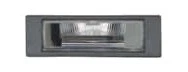 48324-License plate light with lamp holder included left or right compatible wit