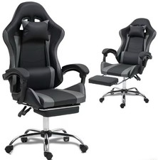 Gaming Chair Desk Chair Ergonomic Office Chair Executive High Back with footrest