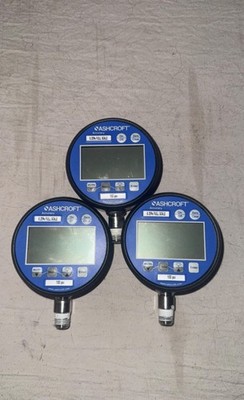 Ashcroft Digital Air Pressure Gauges 100 psi Bottom Mount
