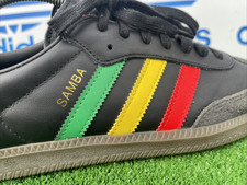 Adidas Samba OG  Three Little Birds Bob Marley Ajax Rasta Size  UK 10.5  GX2913
