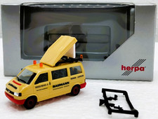 Herpa Lkw VW T4 Bus BF3 Baumann Schwertranspo...