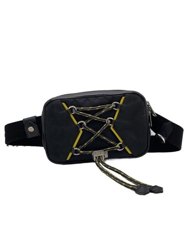 GIVENCHY Waist Bag BLK Used