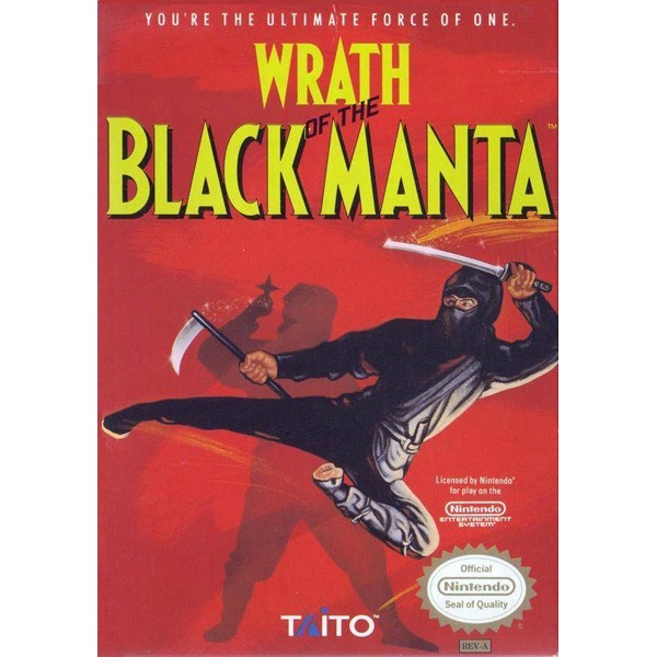 Wrath Of The Black Manta (NES) Cart Only