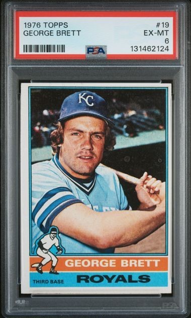 1976 Topps - George Brett #19 PSA 6 Brand New Slab