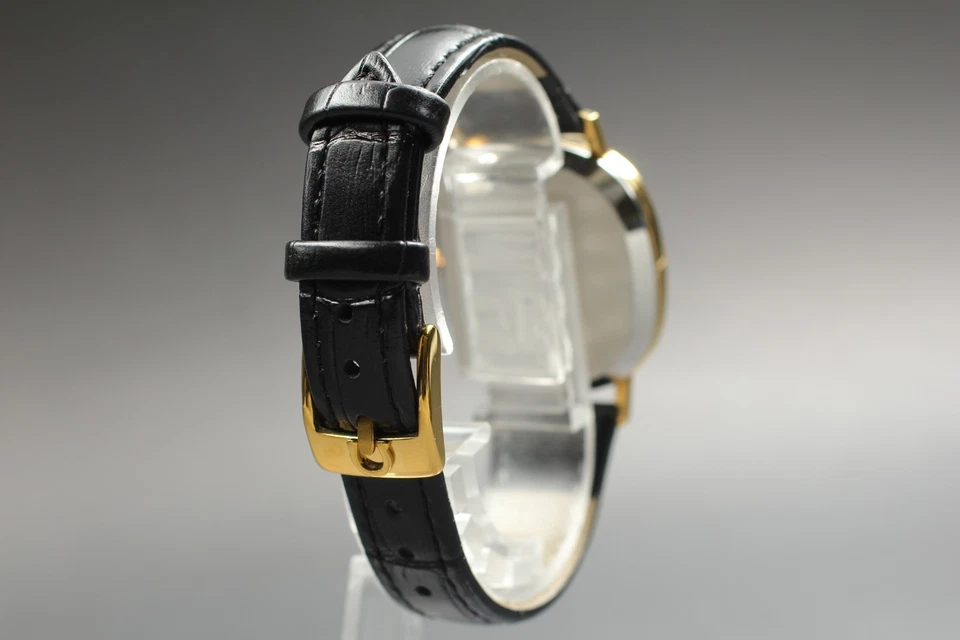 Vintage 1970s Omega De Ville Cal.1330 Gold Teaked Dial Quartz Watch [Near Mint] - image 4 of 4