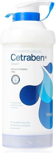 CETRABEN CHEAPEST EMOLLIENT CREAM 500G Brand New Seal - Dry Skin, Eczema Relief