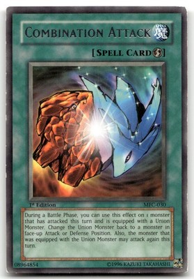 Combination Attack MFC-030 1st Edition Rare Yu-Gi-Oh TCG MP