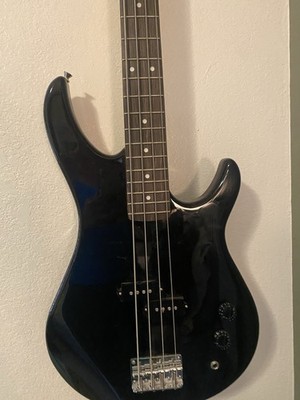 New Palmer 4-String Solid Body Electric Bass Guitar Black Right-Handed w/ Amp