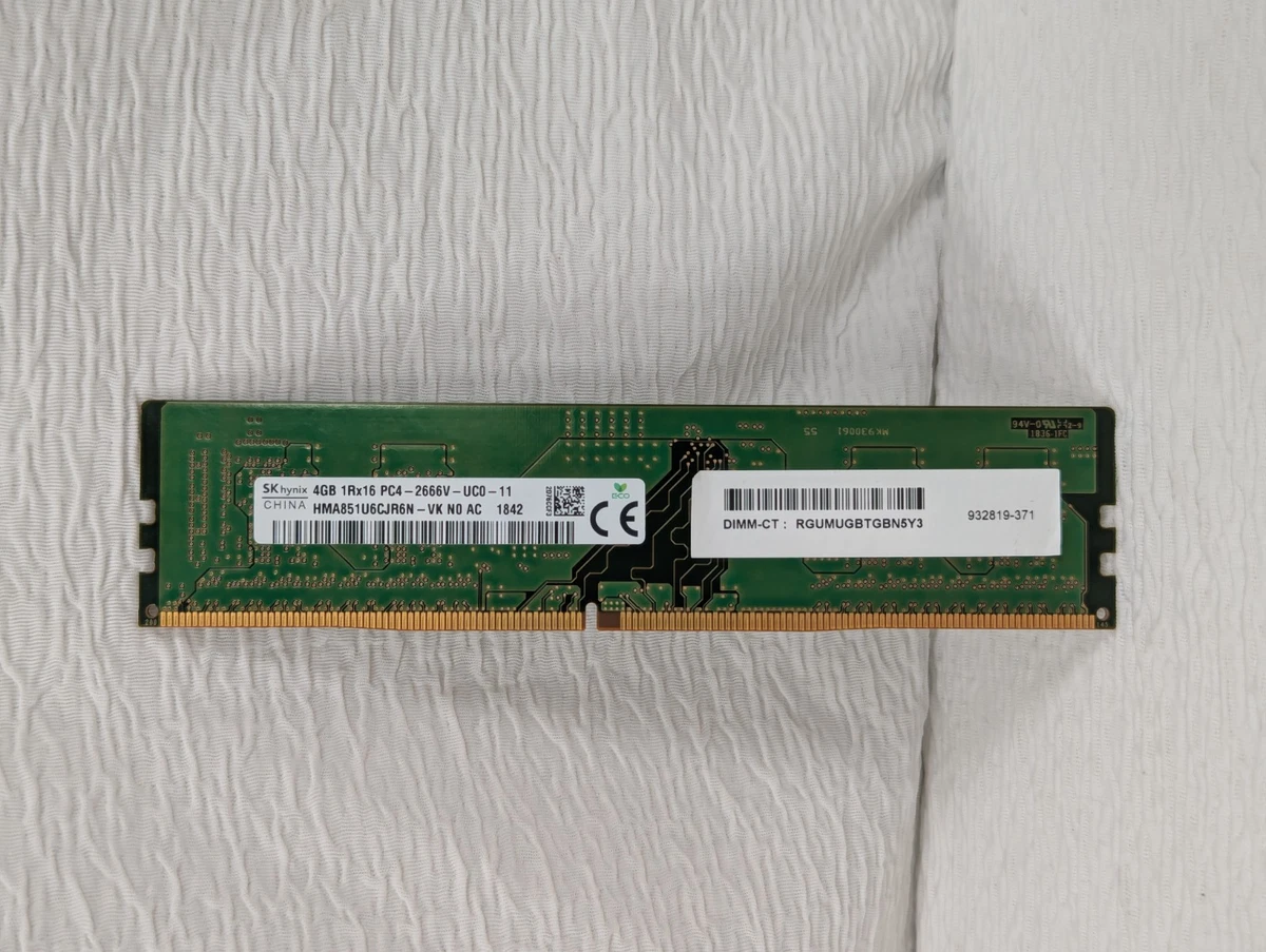 SK hynix Computer PC4-21300 (DDR4-2666) Bus Speed Memory (RAM) for