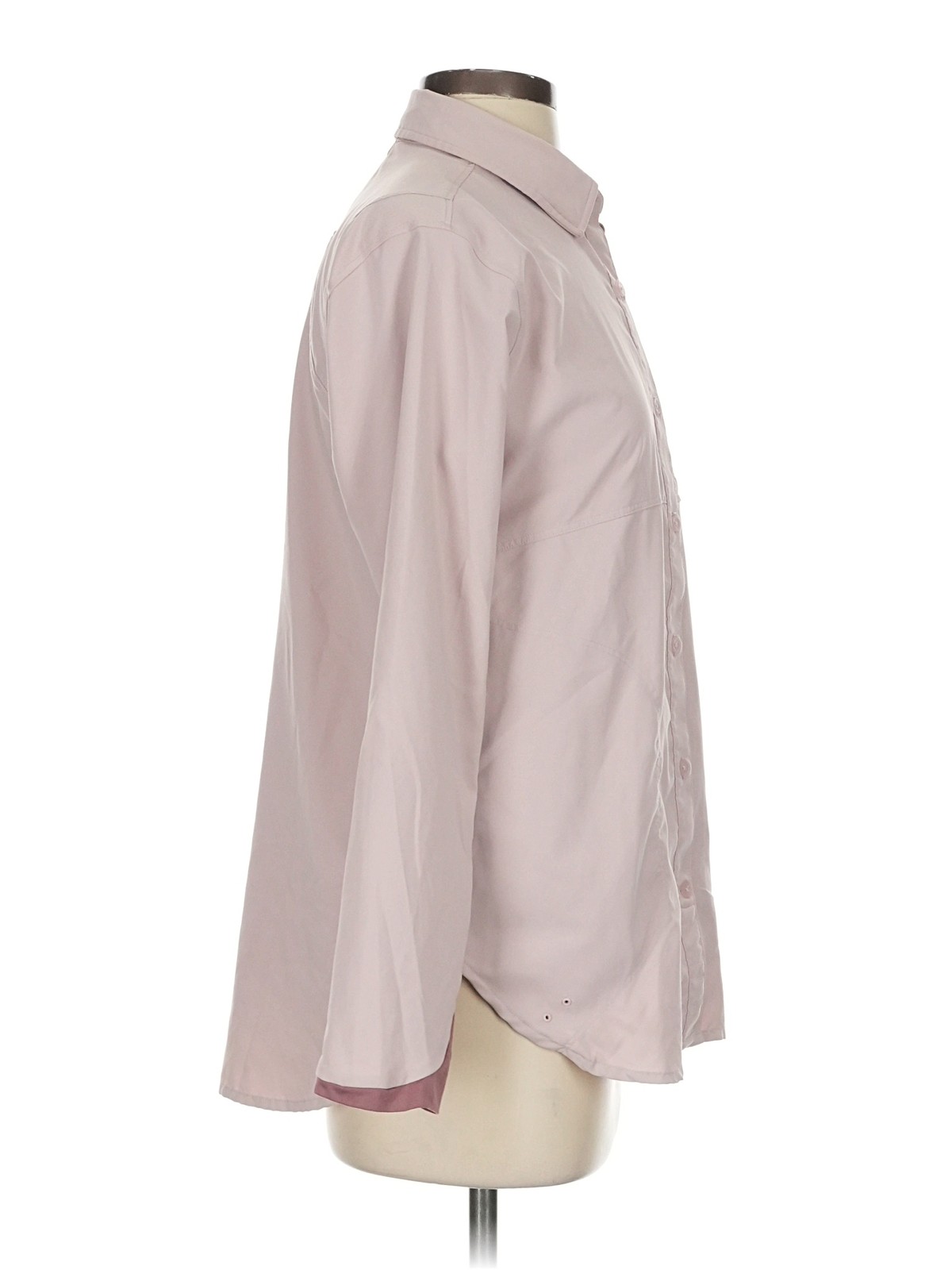 Under Armour Women Pink Long Sleeve Blouse S thumbnail 3