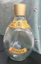 John Haig Dimple Scotch Whisky Bottle  Vintage,