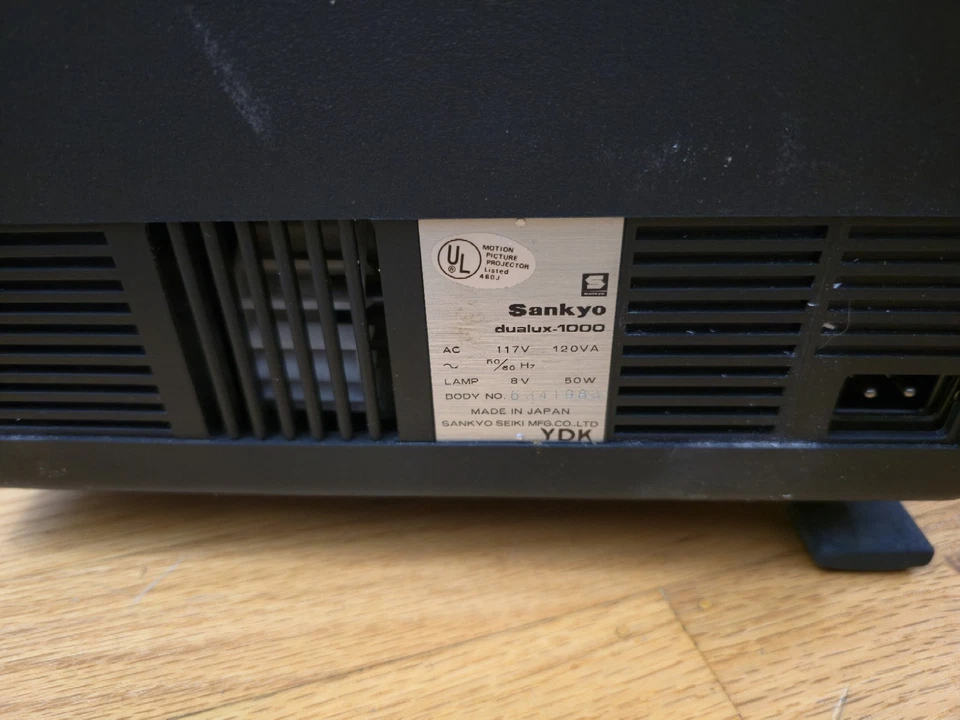 Proyector de película Sankyo Dualux 1000 doble formato S8/R8 mm ¡sin probar en caja! Foto 3 de 4