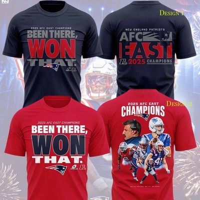 NEW! New England Patriot 2025 AFC East Division Champions Unisex Gifts For Fans