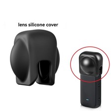 For Insta360 X5 X4 Cameras Lens Cap Silicone Protective Anti-Drop Hood Cover