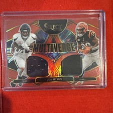 2025 Panini Select - Multiverse Joe Mixon #MVJ-JMX Red Prizm (MEM)