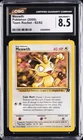 2000 POKEMON TEAM ROCKET #62/82 MEOWTH CGC 8.5