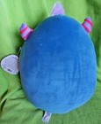 NWT 2026 Original Squishmallows 14" Selznick The Monster Blue Purple Plush Toy  — photo 3