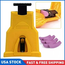 Chainsaw Teeth Sharpener 14-20in Chain Saw Blade Bar Fast Sharpening Stone Tool