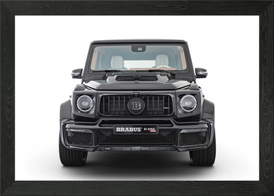 2019 Brabus G V12 900 SUV Gerahmtes Wandbild Poster Leinwanddruck Bild