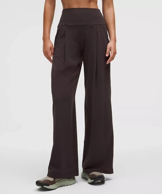New Lululemon Align Palazzo Pant *Short 29.5'' Size 4 Sequoia -LW8GRES SQUO