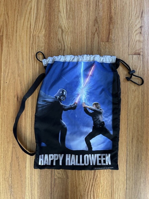 Star Wars The Empire Strikes Back Darth Vader Luke Skywalker Halloween Treat Bag