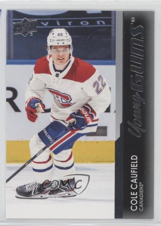 2021-22 Upper Deck Series 1 Young Guns Cole Caufield #201 aj1