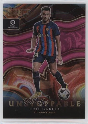 2022-23 Panini Select La Liga Unstoppable Pink Prizm 4/25 Eric Garcia #6