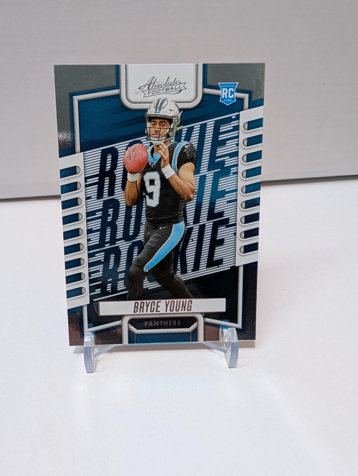 Bryce Young 2023 Panini Absolute Football Rookie Card #101 (RC) Panthers