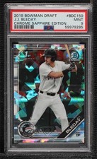 2019 Bowman Chrome Draft Sapphire Edition JJ Bleday #BDC-150 PSA 9 MINT 0d3i