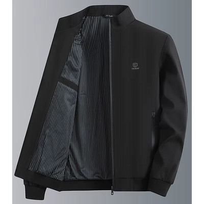Traf Herrenjacke 2025 Herbst Winter Stehkragen Business Freizeit Jacke L-3XL
