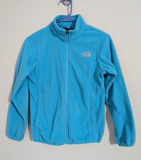 The North Face Girls M Blue Zip Up Fleece