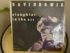 Vintage RARE David Bowie “Slaughter in the Air-LA  Forum” test press/BL Vinyl LP