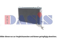 Kondensator Klimaanlage AKS Dasis 122180N FüR Mercedes S210 Klasse W210 Model