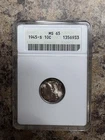 1945 S Mercury Dime Ms65 Anacs