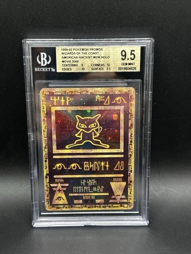 Pokémon Ancient Mew Holo Promo BGS 9.5 Gem Mint