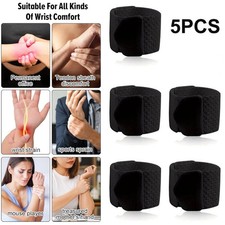 5PCS Adjustable Sports Wrist Band Brace Wrap Support Strap Carpal Tunnel Bandage
