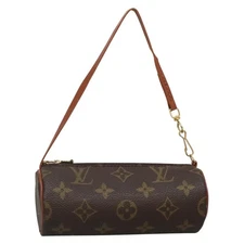 LOUIS VUITTON Monogram Papillon Pouch LV Auth yk19131