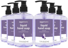 Amazon Basics Original Fresh Liquid Hand Soap, 7.5 Fl Oz (Pack of 6) 