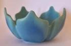 Van Briggle lotus flower frog in excellent condition