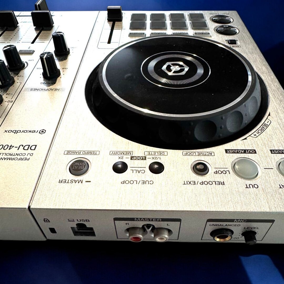 Pioneer DJ DDJ-400-S DJ Controller - Silver for sale online