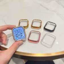 Apple Watch 7/6/5/4 Slim Diamond-Encrusted Protective Case - Sparkling Cover