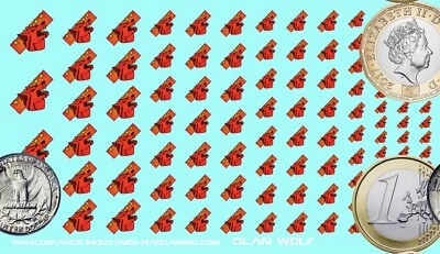 DEFIANCE INDUSTRIES WARGAMING Battletech Premium Waterslide Decals - Clan Factions