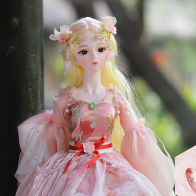 Poupée BJD 1/3 Complète - Yeux Bleus, Blonde, Maquillée, Habillée (neuve)