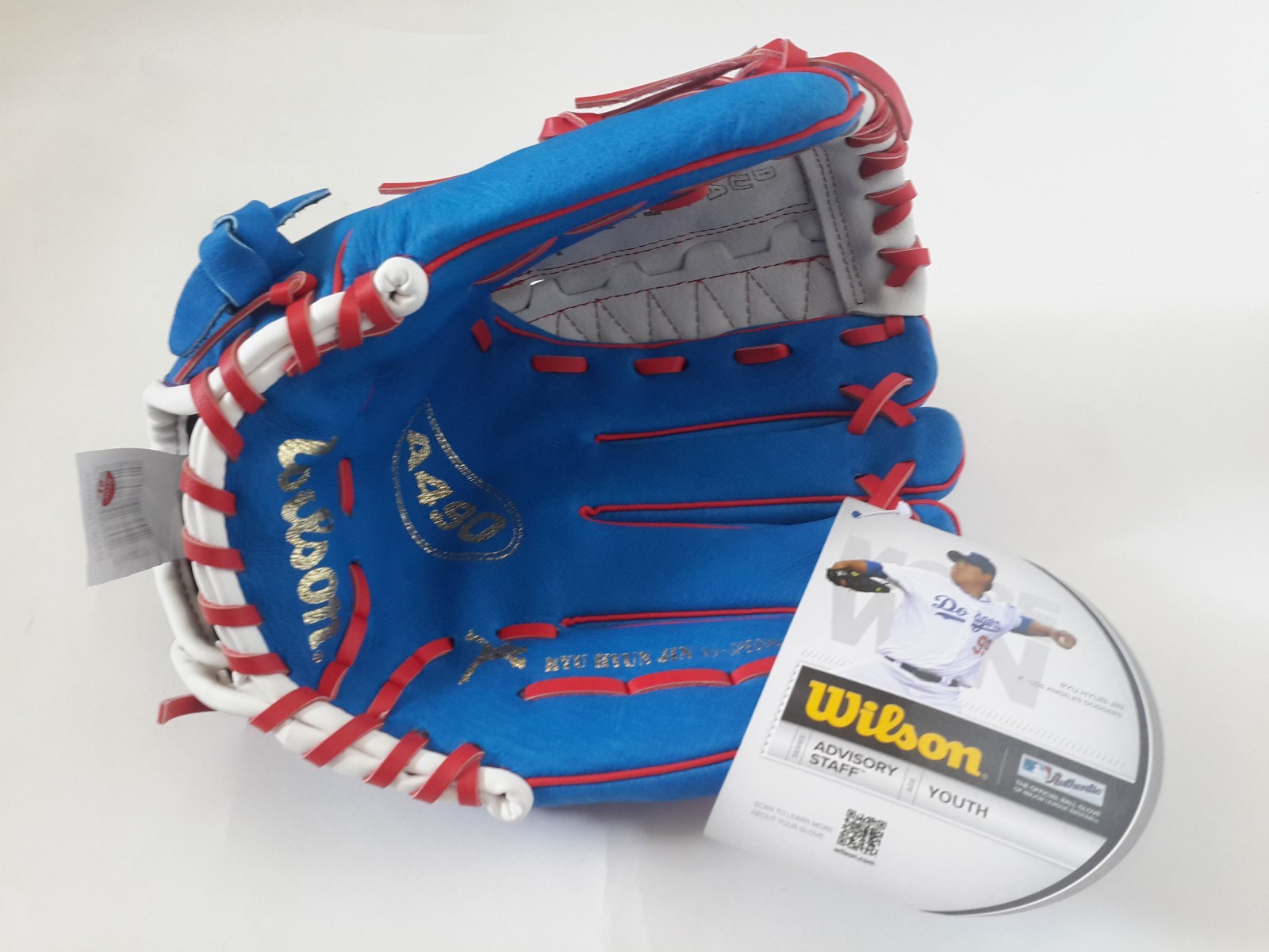 Wilson Baseball Glove Mitt WTA049200XLC125 RHT All Positions 12" Youth